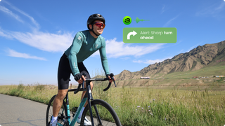 BleeqUp Rover cycling safety visual for loop recording and protected clips