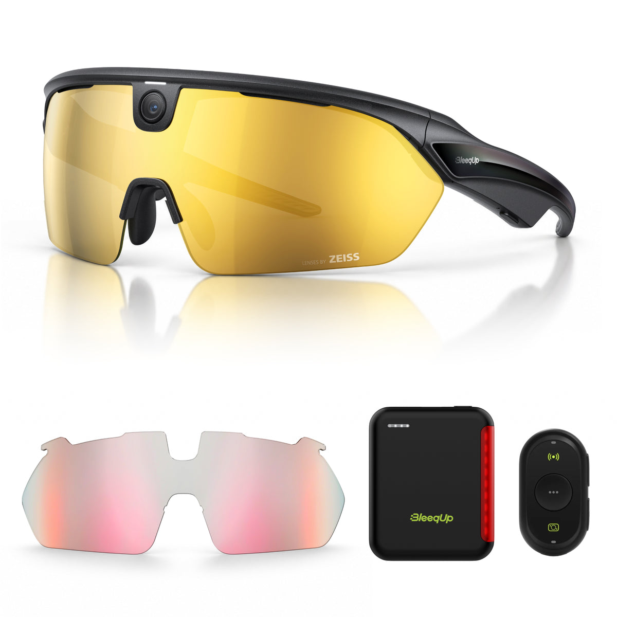 #bundle Rover Bundle Gold frame Clear to Dark Red lens with Power Plus and Bluetooth Controller