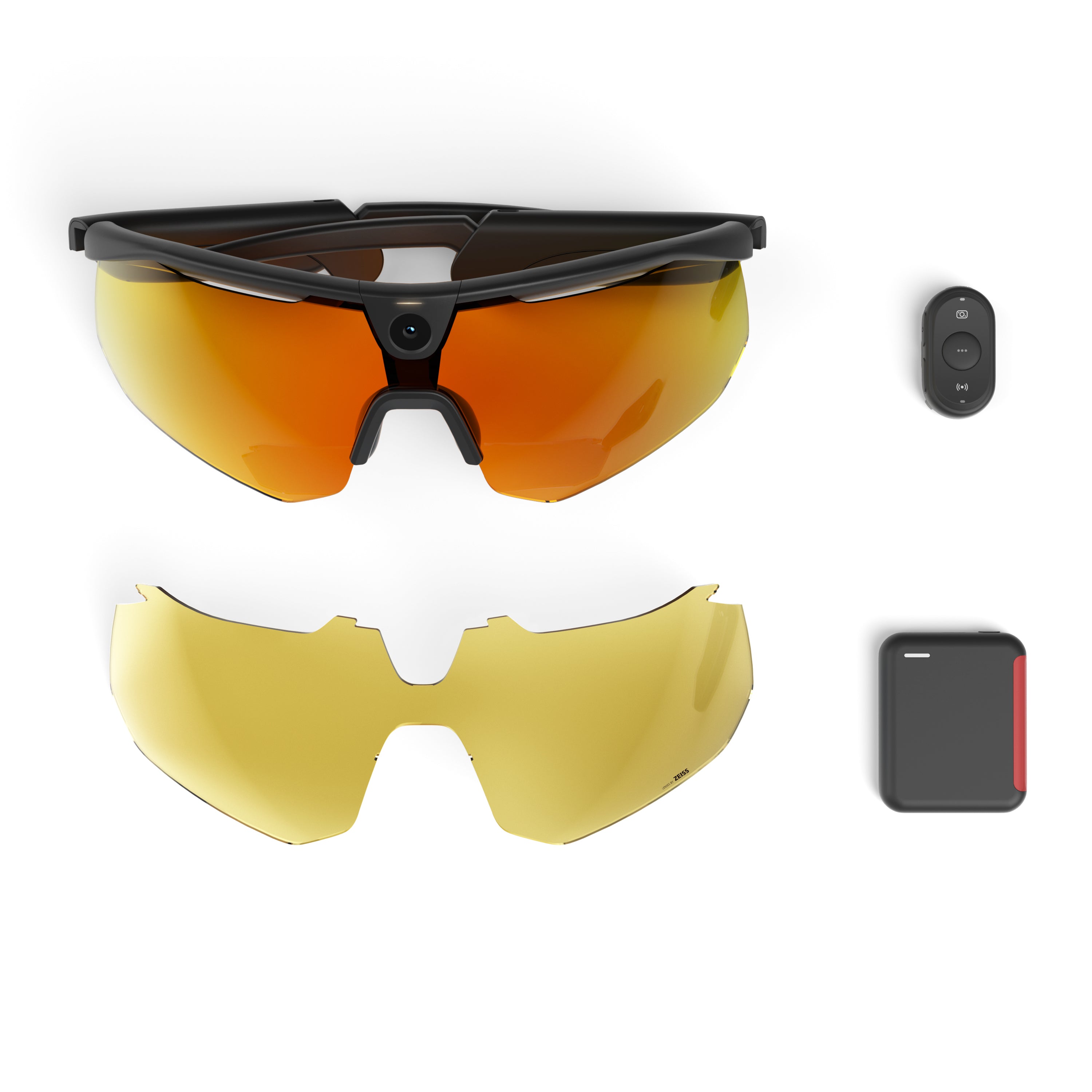 BleeqUp Ranger Lunettes de Sport à Caméra AI – Pack Ultime
