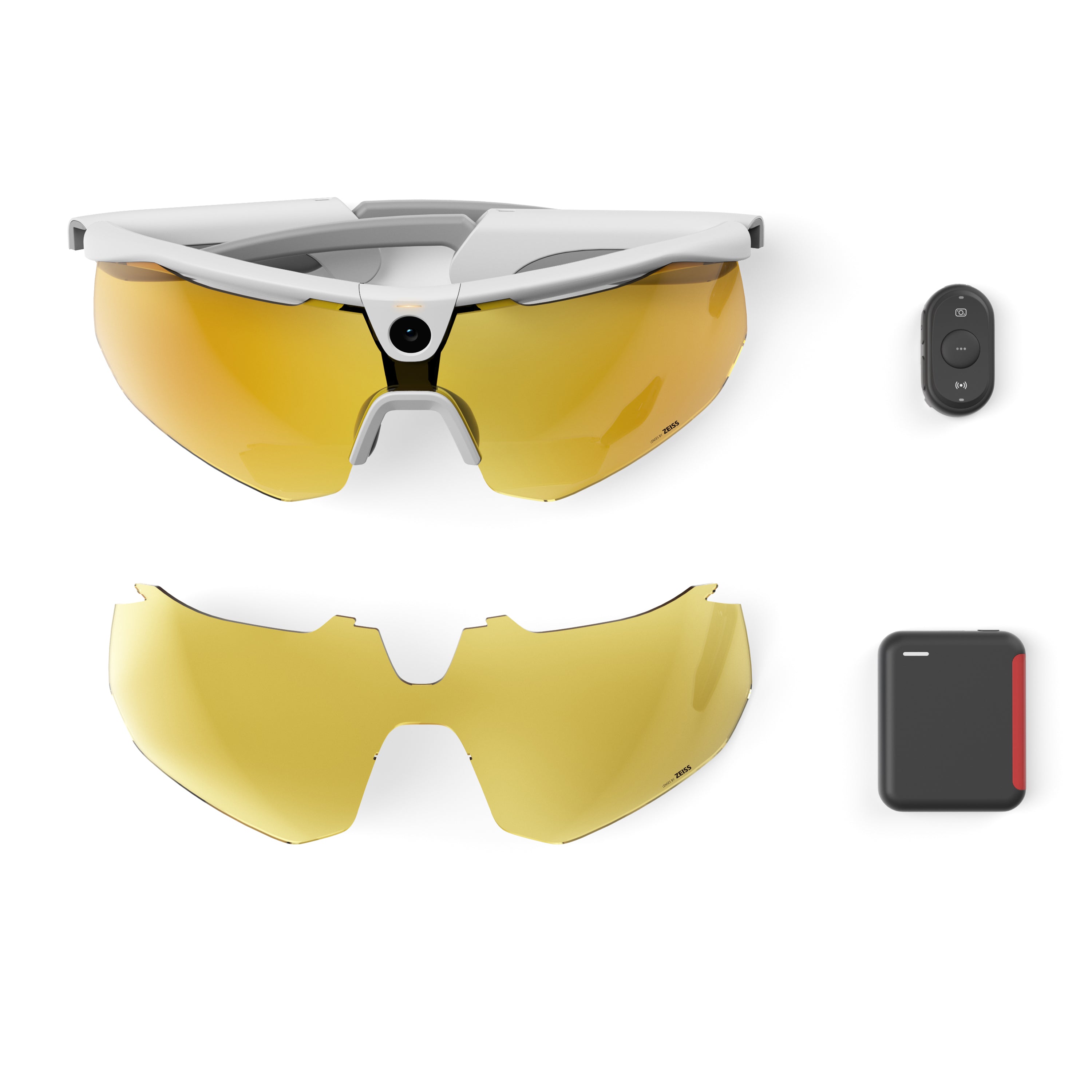 BleeqUp Ranger Lunettes de Sport à Caméra AI – Pack Ultime