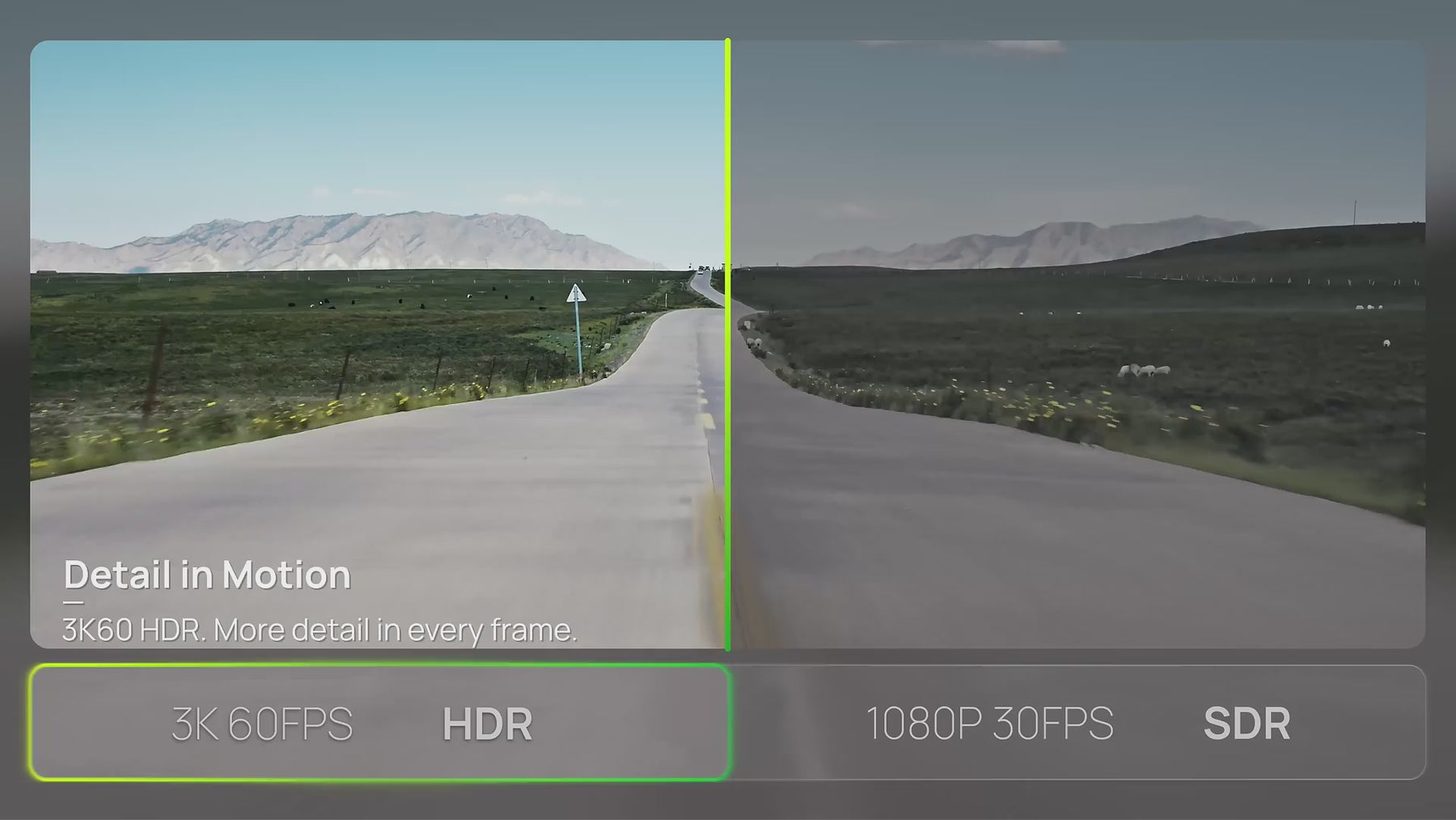 BleeqUp Rover high resolution 3K 60fps HDR video feature demonstration.