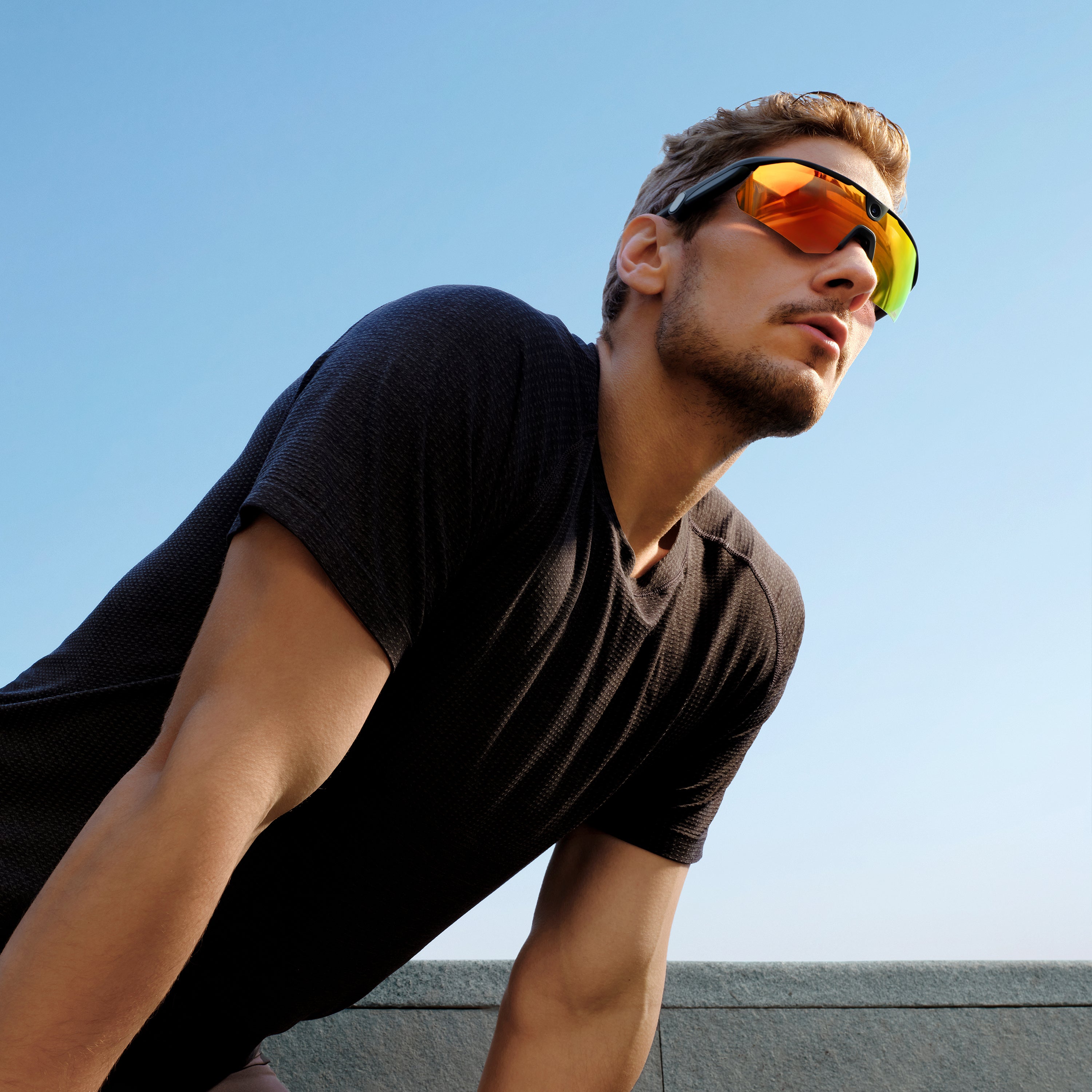 BleeqUp Ranger AI Sportcamera-bril - Standaardlens